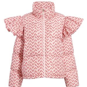HILL HOUSE PINK PUFFER JACKET
